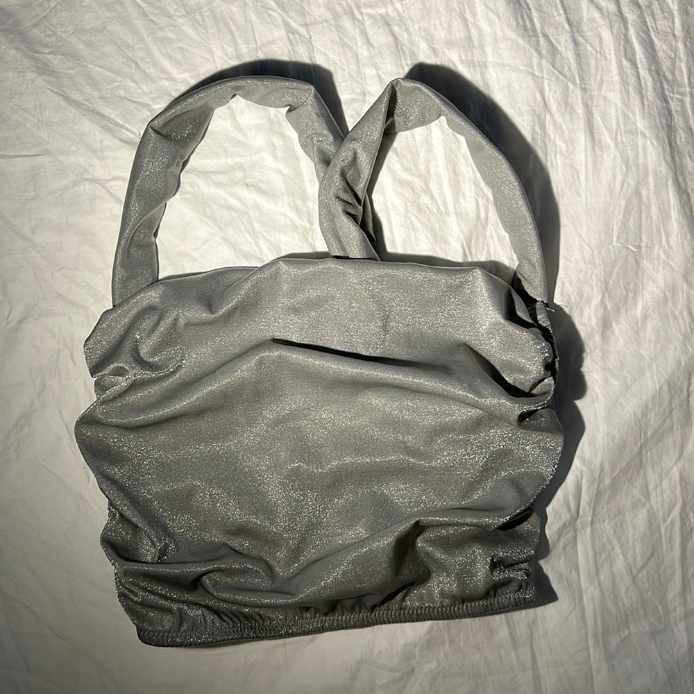 Urban Outfitters Out From Undee Sparkly Crop Top Size S
